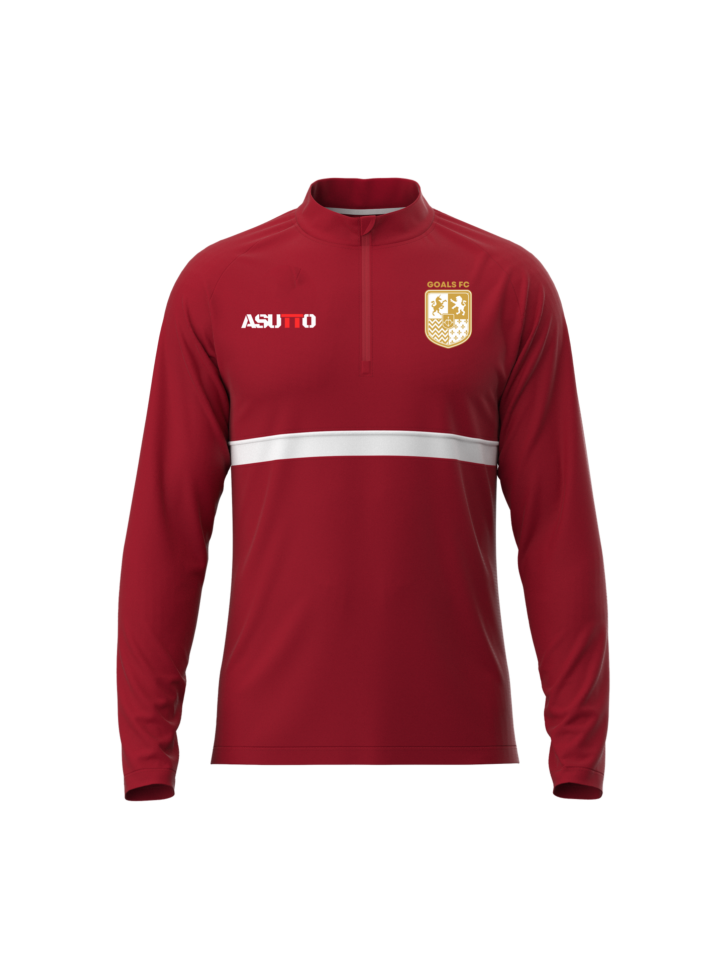 DNA ATHLETE Custom Team Quarter Zip Jumper – Personalized Name & Number, Premium Sportswear-ASTE56-31