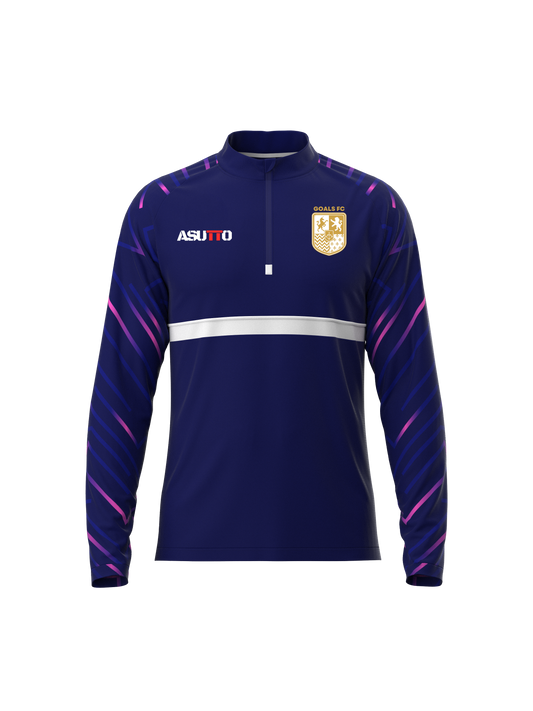 DNA ATHLETE Custom Team Quarter Zip Jumper – Personalized Name & Number, Premium Sportswear-ASTE56-51