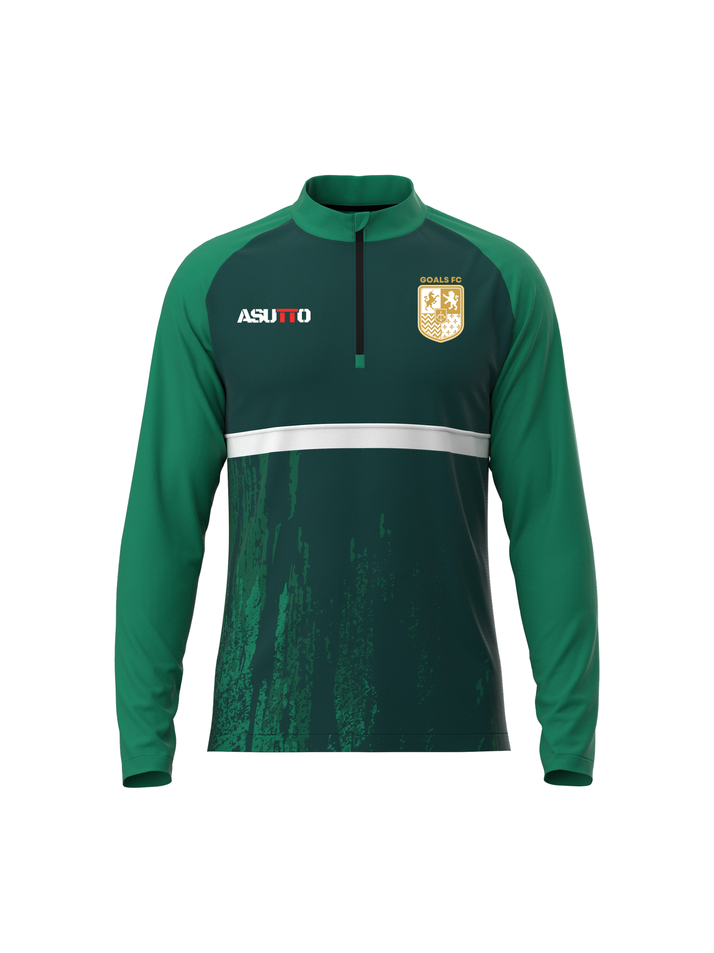 DNA ATHLETE Custom Team Quarter Zip Jumper – Personalized Name & Number, Premium Sportswear-ASTE56-6