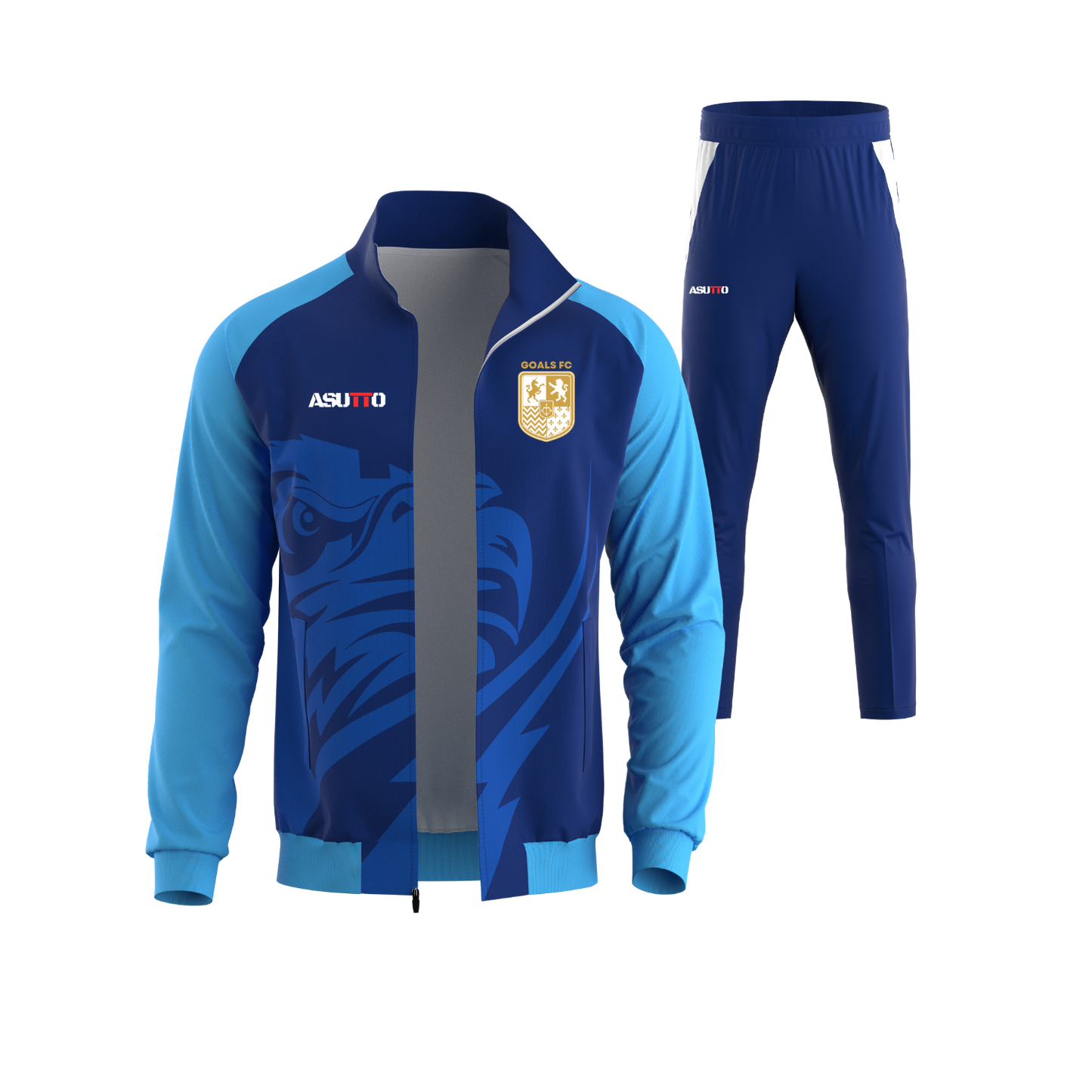 DNA ATHLETE Custom Team Jacket – Personalized Name & Number, Premium Sportswear-ASTJ84-25