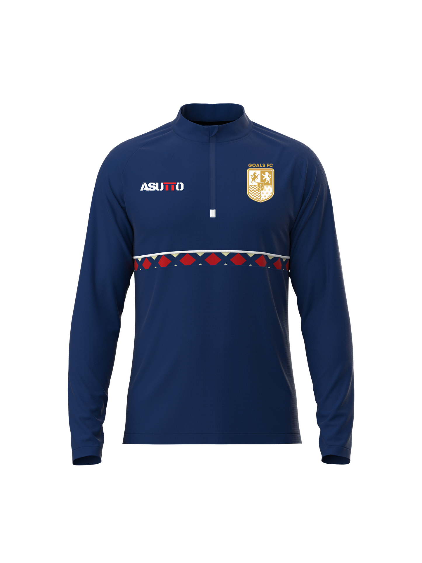 DNA ATHLETE Custom Team Quarter Zip Jumper – Personalized Name & Number, Premium Sportswear-ASTE56-23