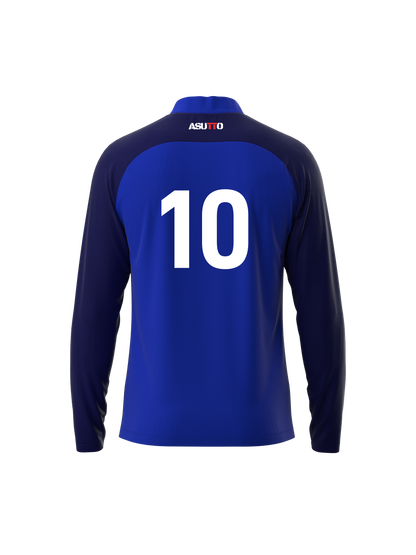 DNA ATHLETE Custom Team Quarter Zip Jumper – Personalized Name & Number, Premium Sportswear-ASTE56-34