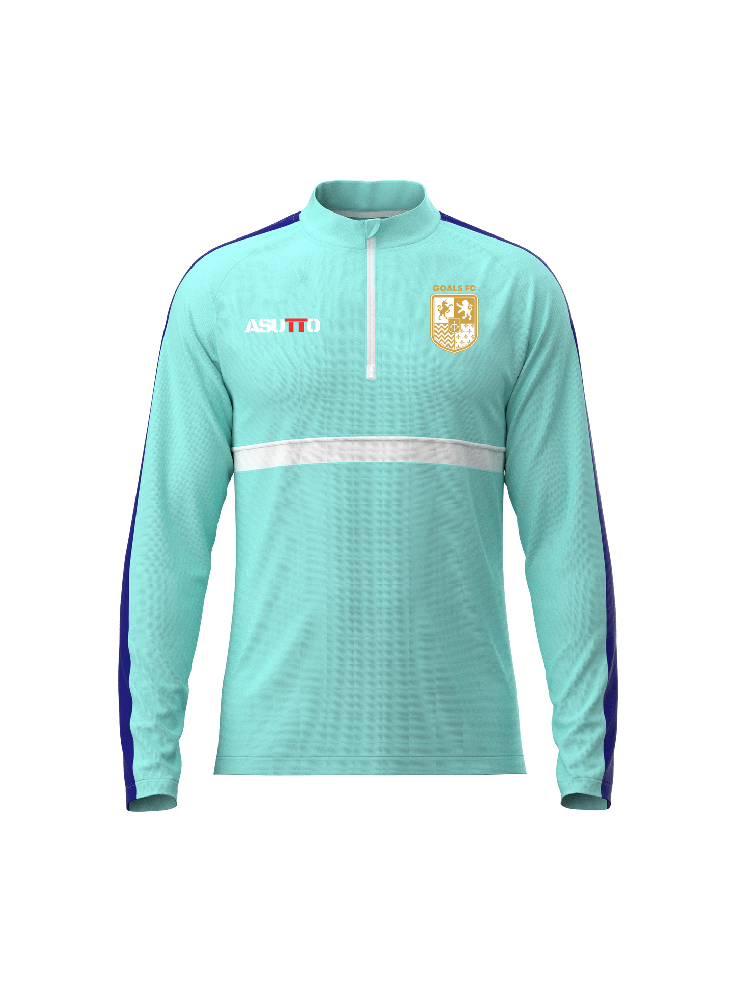 DNA ATHLETE Custom Team Quarter Zip Jumper – Personalized Name & Number, Premium Sportswear-ASTE56-35