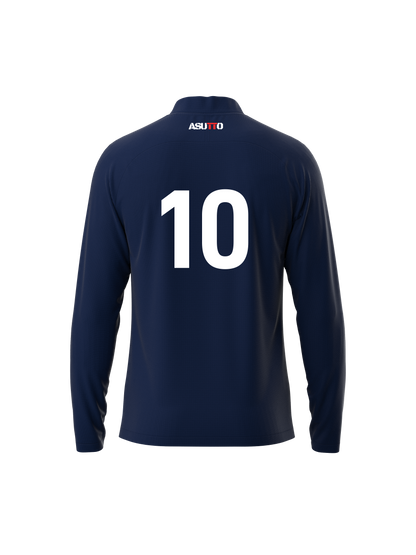 DNA ATHLETE Custom Team Quarter Zip Jumper – Personalized Name & Number, Premium Sportswear-ASTE56-67