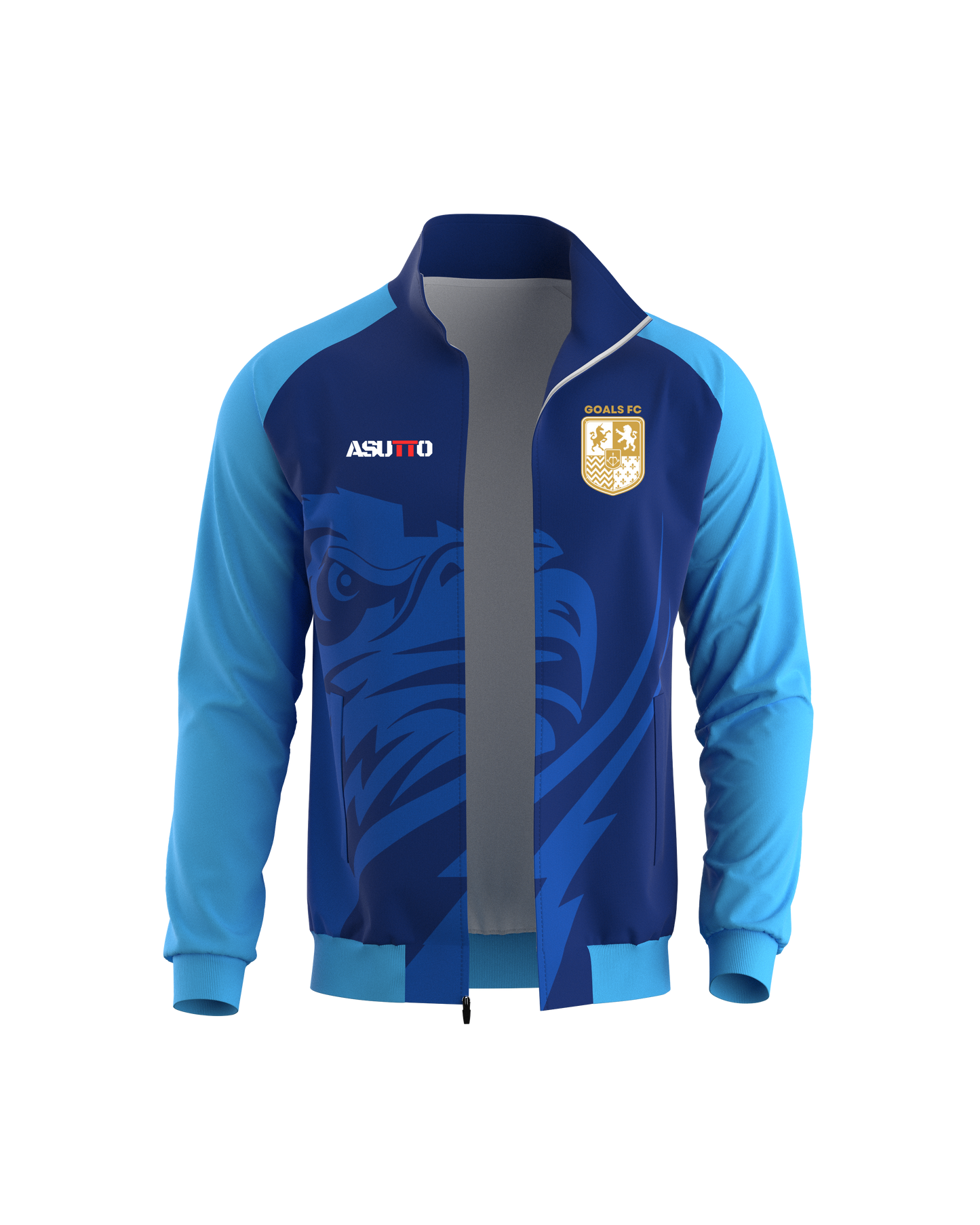 DNA ATHLETE Custom Team Jacket – Personalized Name & Number, Premium Sportswear-ASTJ84-25